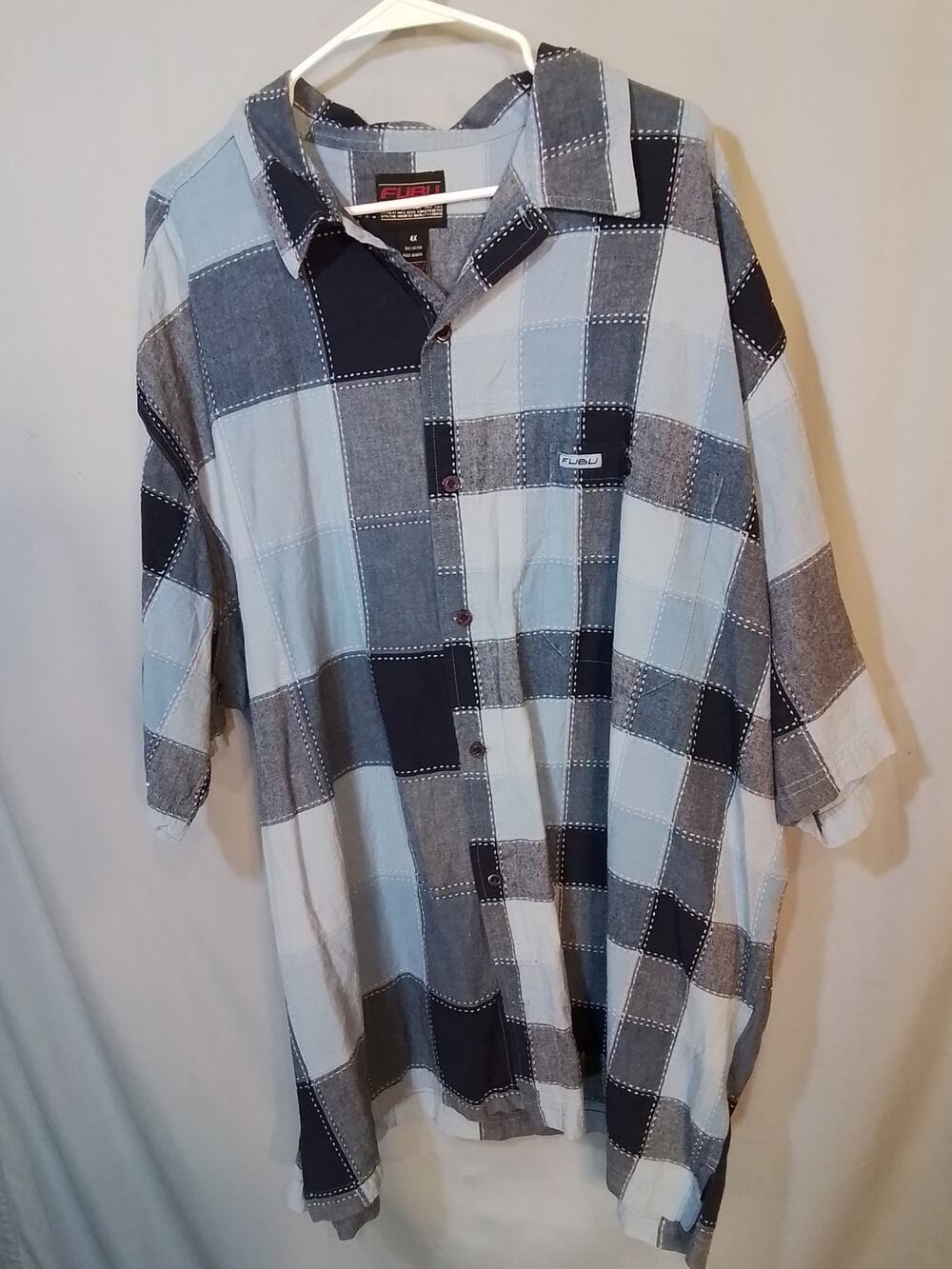 Fubu blue shirt
